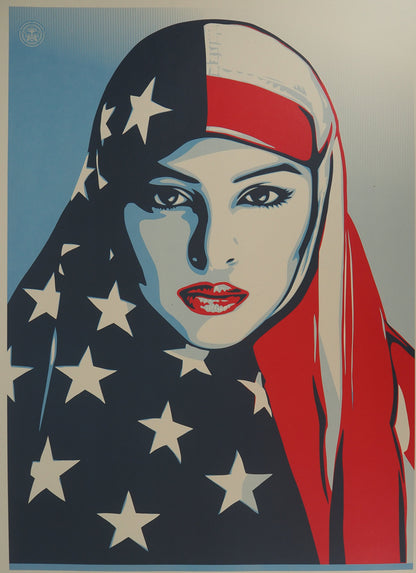Shepard FAIREY (OBEY) : We the people (are greater than fear) - Affiche originale en couleurs