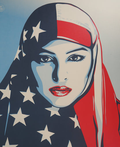 Shepard FAIREY (OBEY) : We the people (are greater than fear) - Affiche originale en couleurs