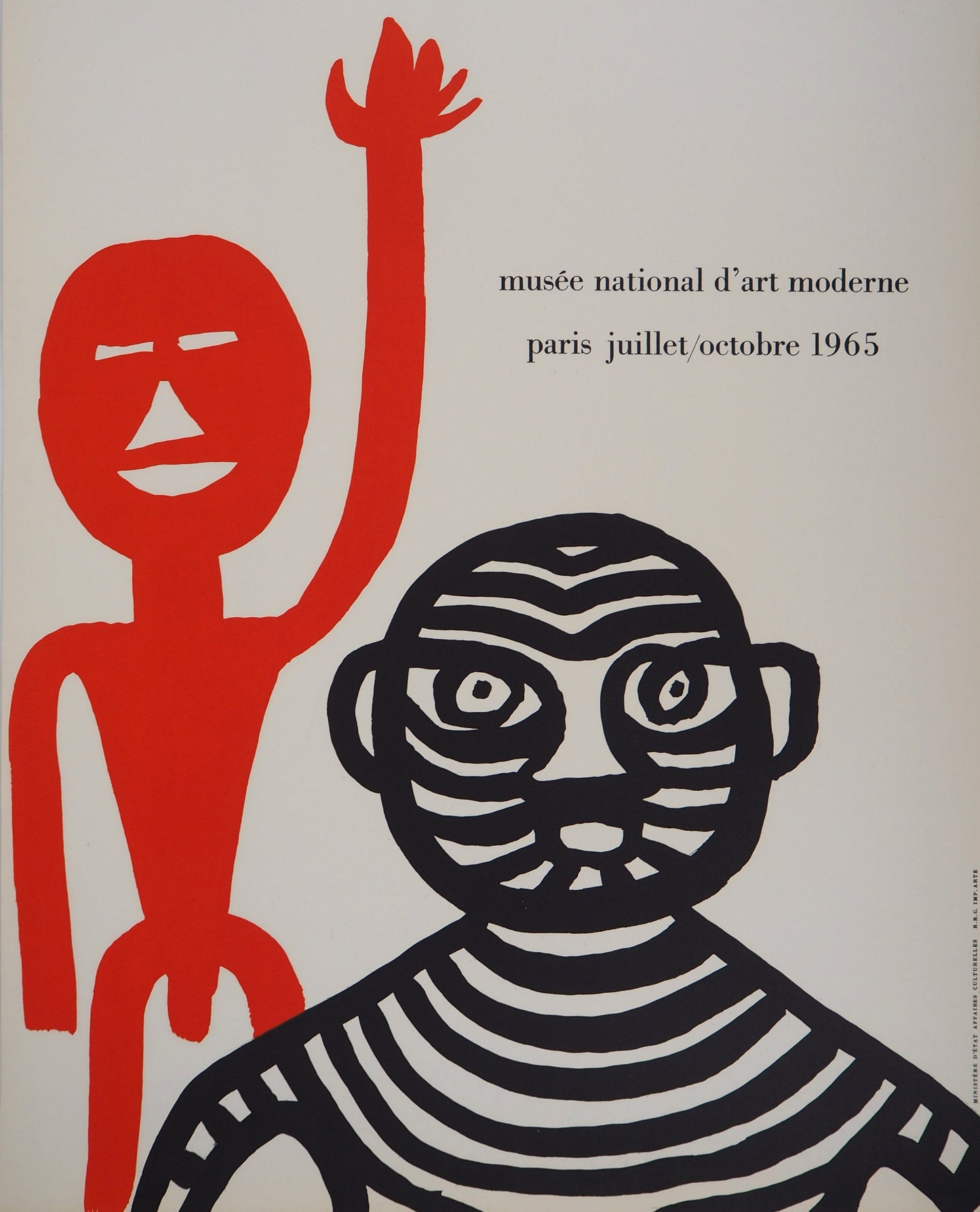 Alexander CALDER : Musée Art moderne  - Lithographie originale