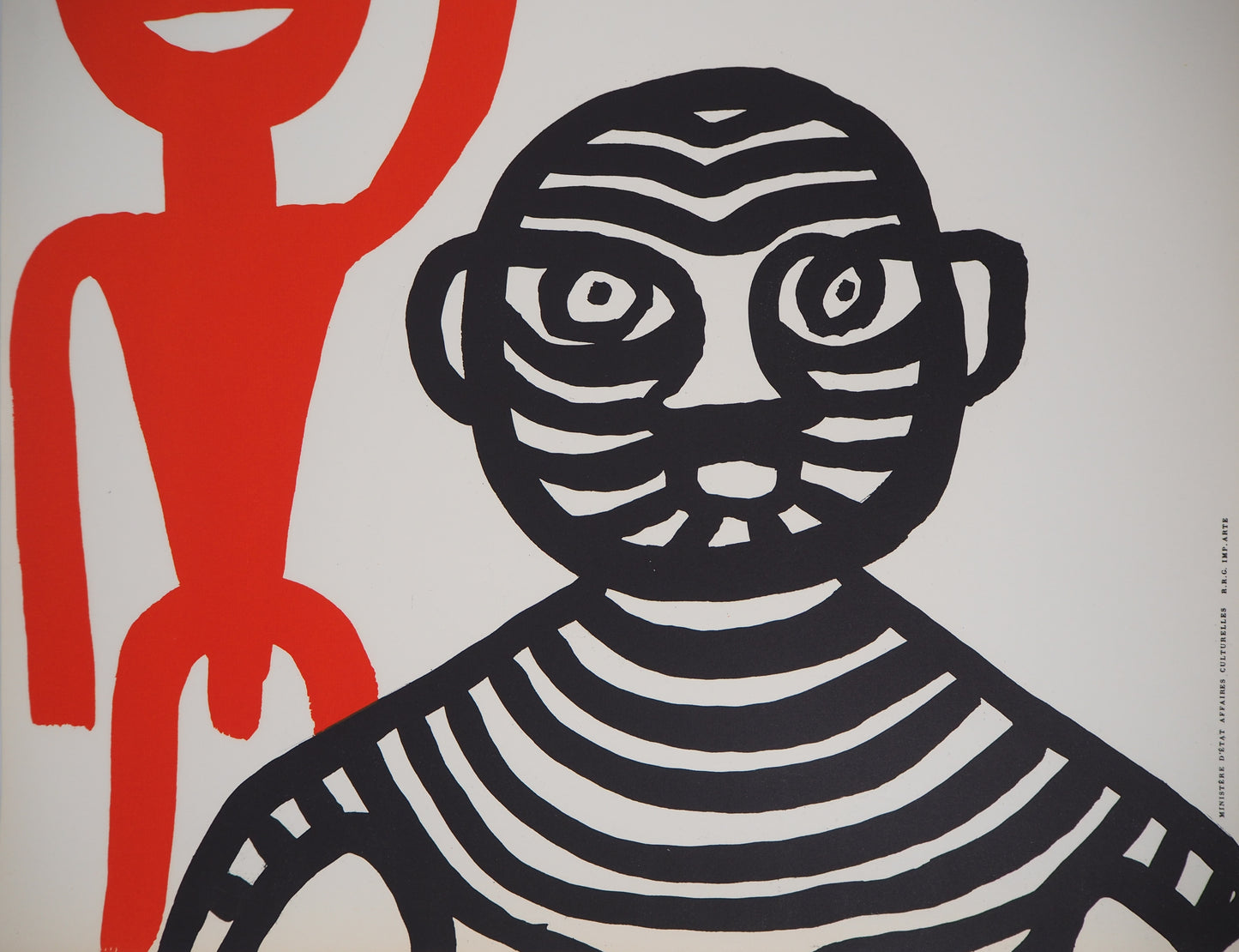 Alexander CALDER : Musée Art moderne  - Lithographie originale