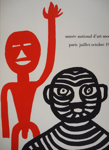 Alexander CALDER : Musée Art moderne  - Lithographie originale