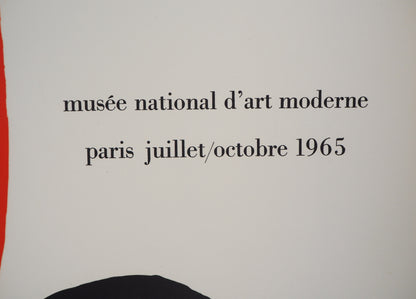 Alexander CALDER : Musée Art moderne  - Lithographie originale