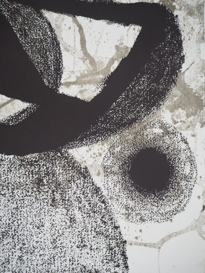 Joan MIRO : Oiseau surréaliste - Lithographie offset