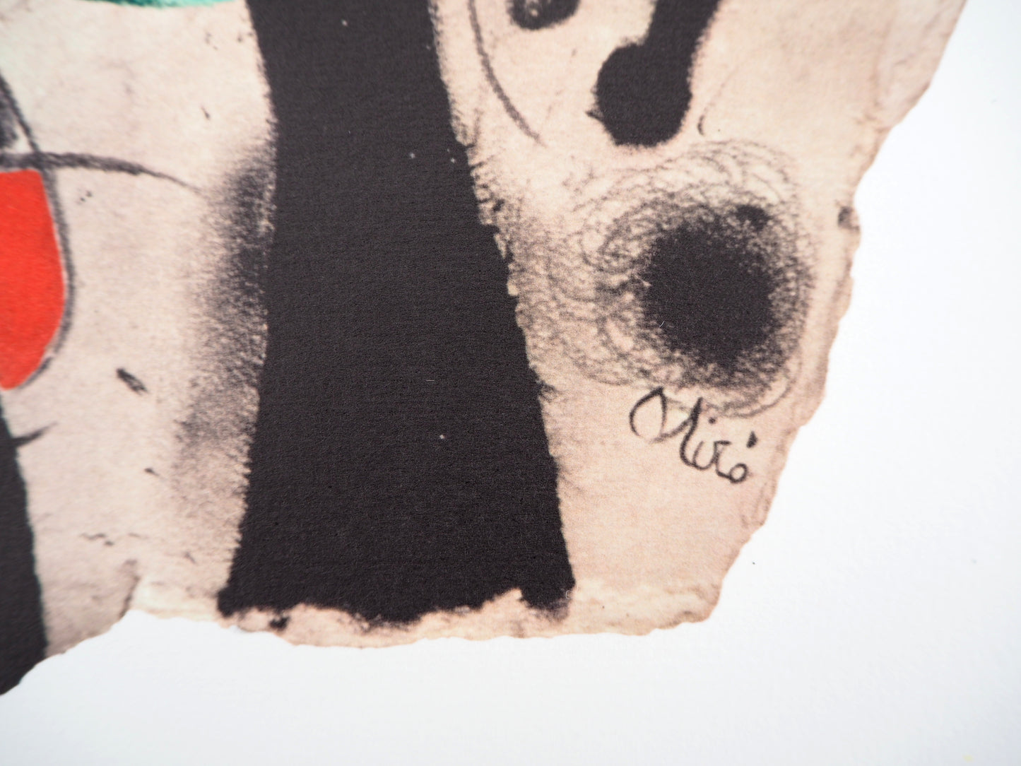 Joan MIRO: Head in the night - Signed lithograph