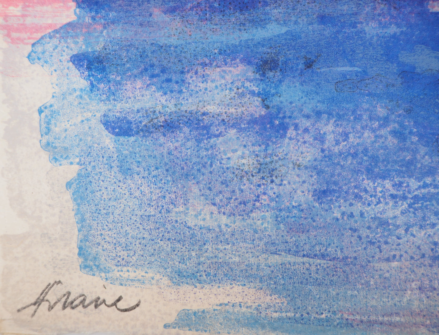 Camille HILAIRE : Hommage à Monet, Impression Soleil Levant - Lithographie originale signée