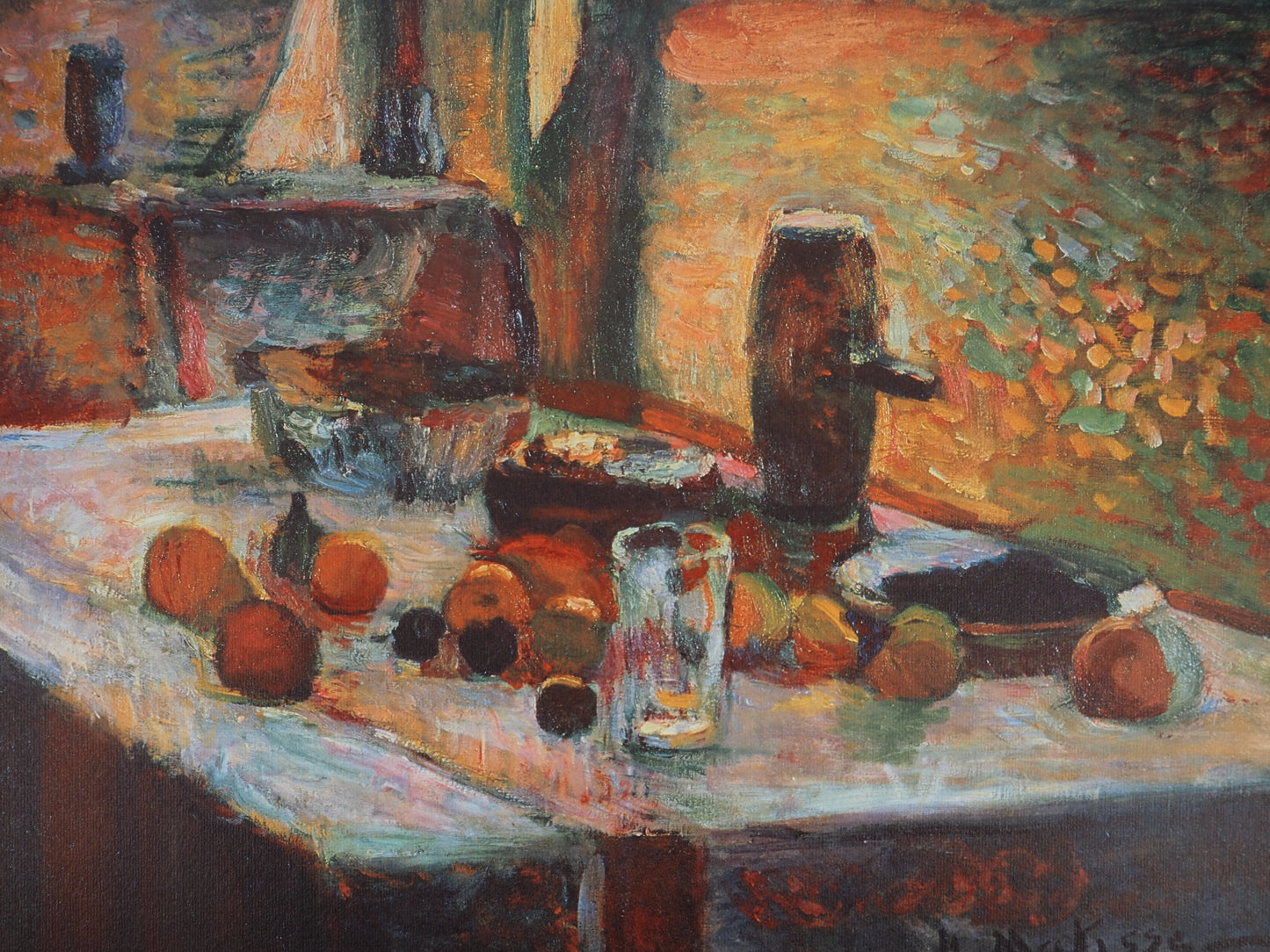 Henri MATISSE: Still life with oranges, signed lithograph