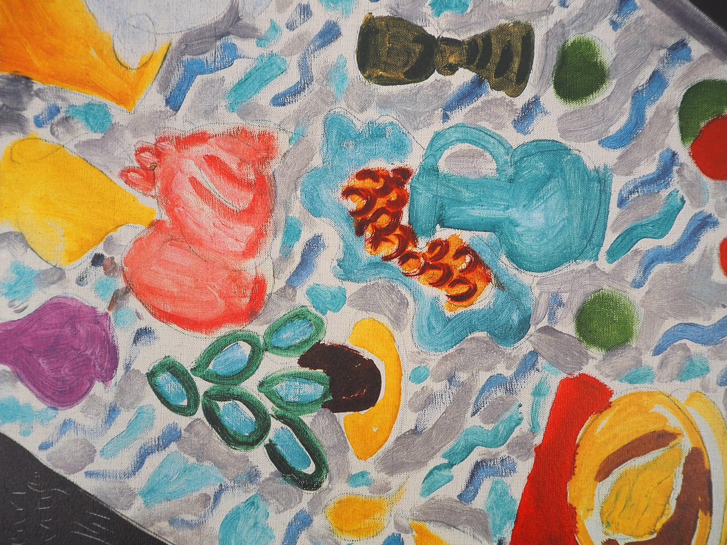 Henri MATISSE: Still life with green marble, signed lithograph