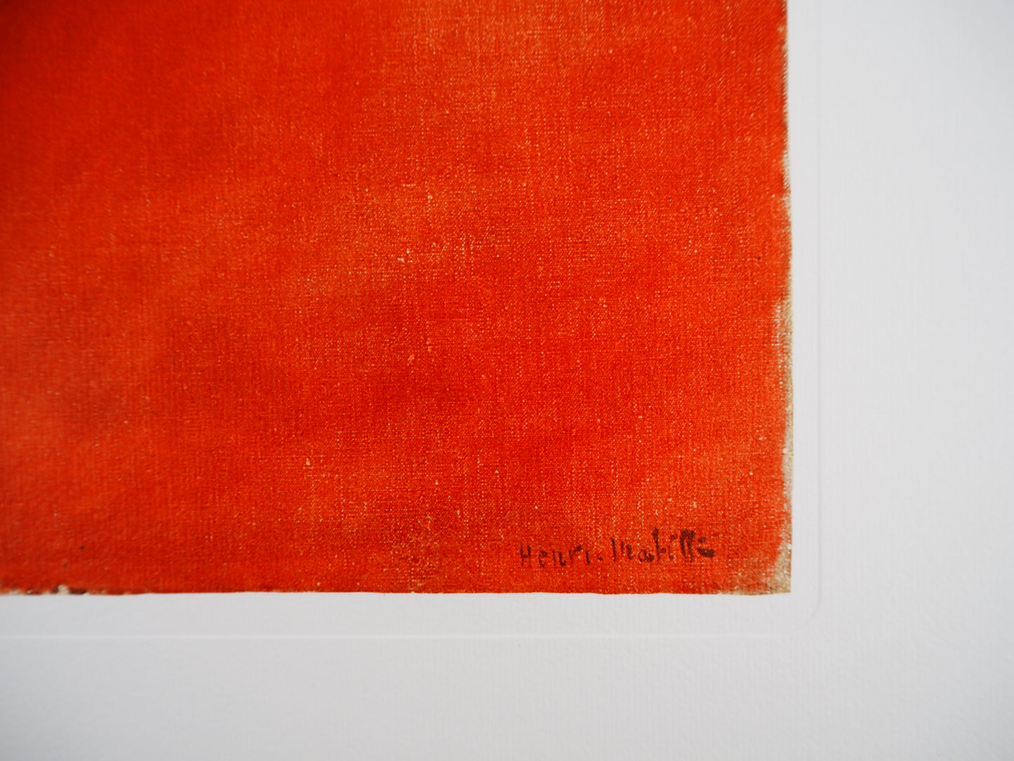 Henri MATISSE: Nude in red pants, signed lithograph