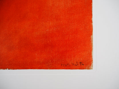 Henri MATISSE: Nude in red pants, signed lithograph