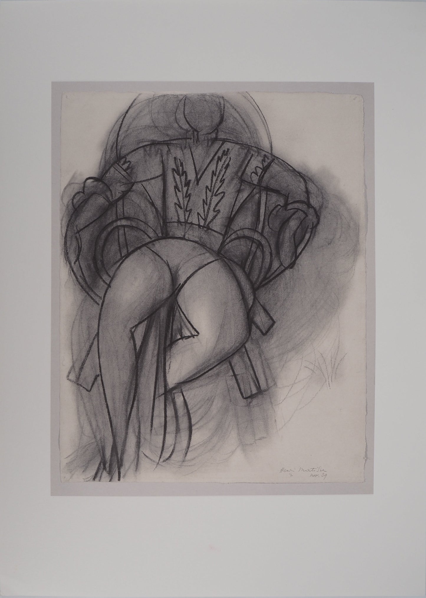 Henri MATISSE: Seated Ballerina, Signed Lithograph