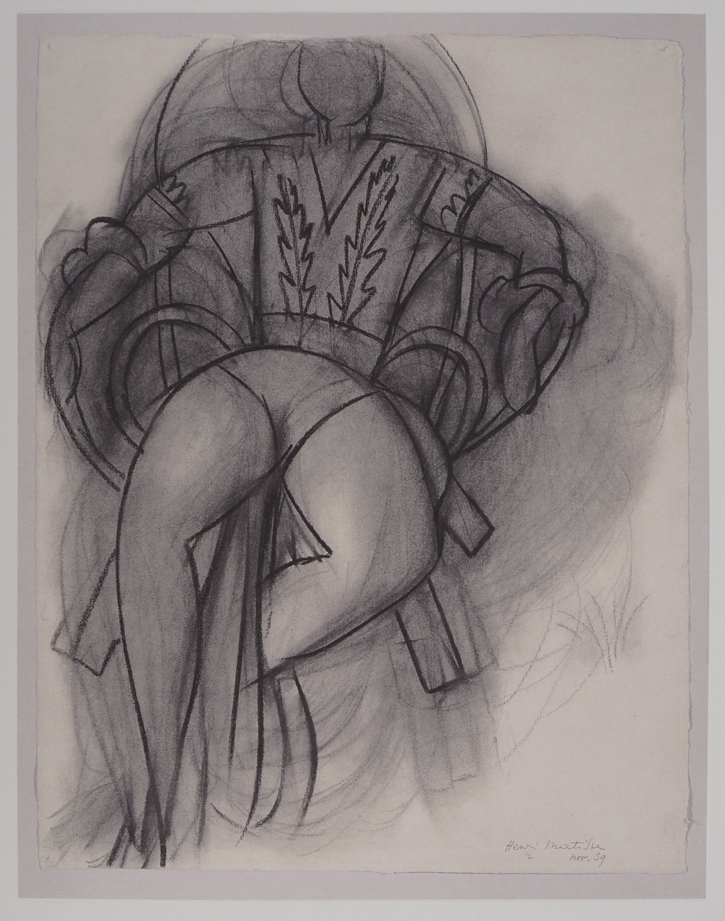 Henri MATISSE: Seated Ballerina, Signed Lithograph