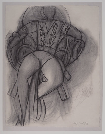 Henri MATISSE: Seated Ballerina, Signed Lithograph