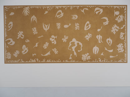 Henri MATISSE: Ocean, the sky, signed lithograph