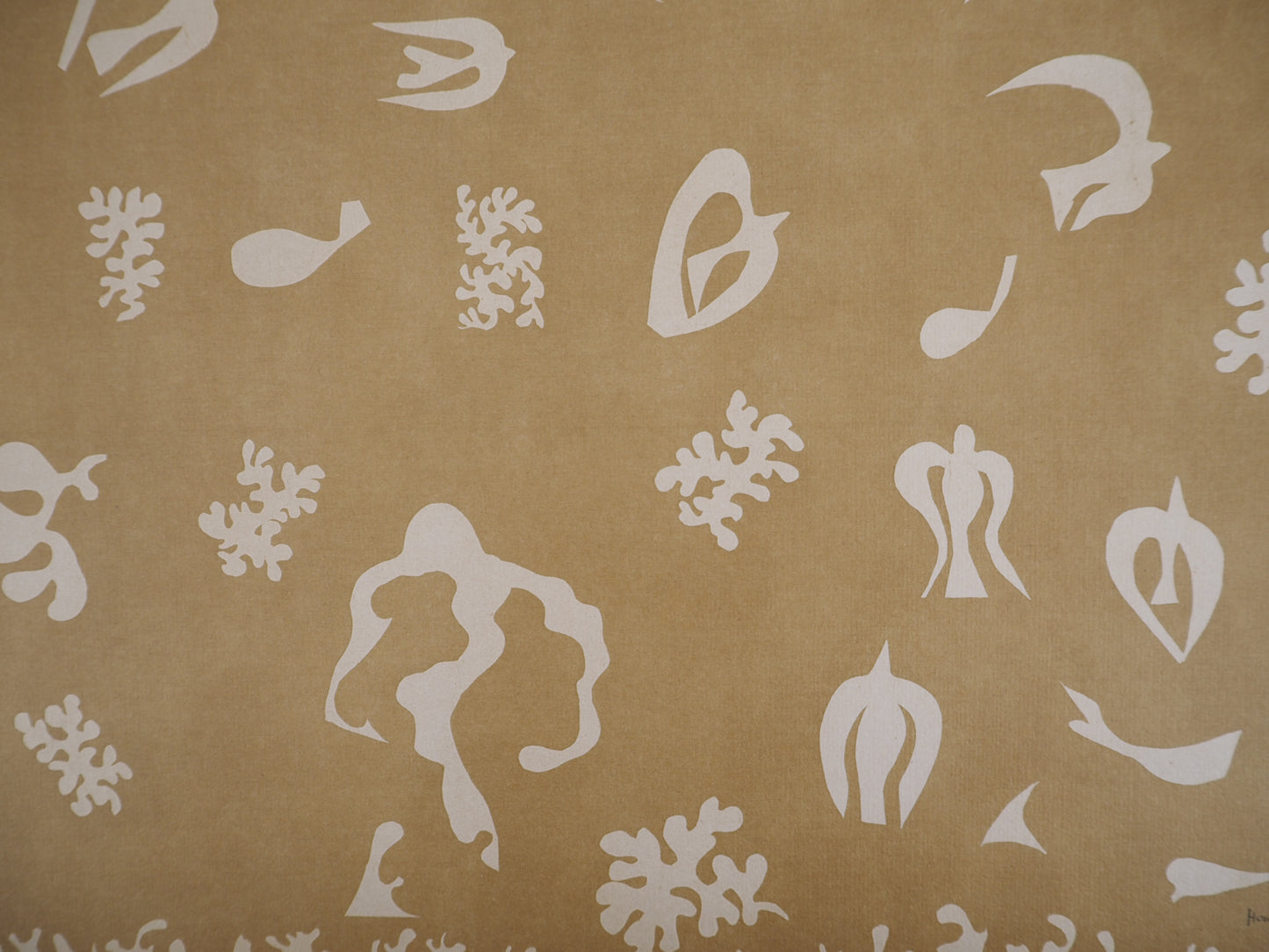 Henri MATISSE: Ocean, the sky, signed lithograph