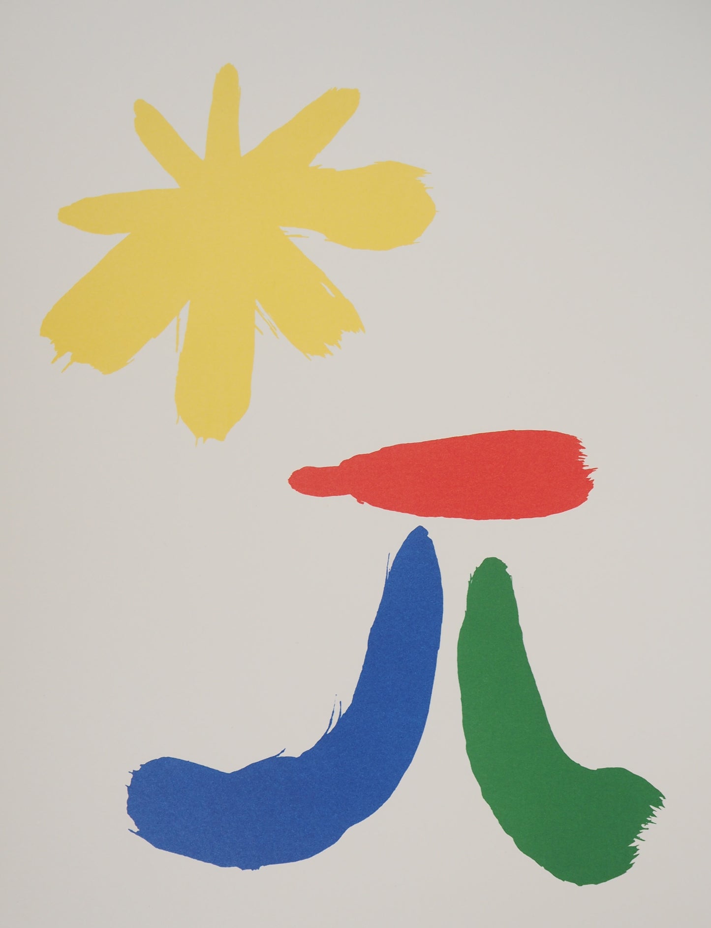 Joan MIRO : Cabane sous le Soleil - Lithographie signée