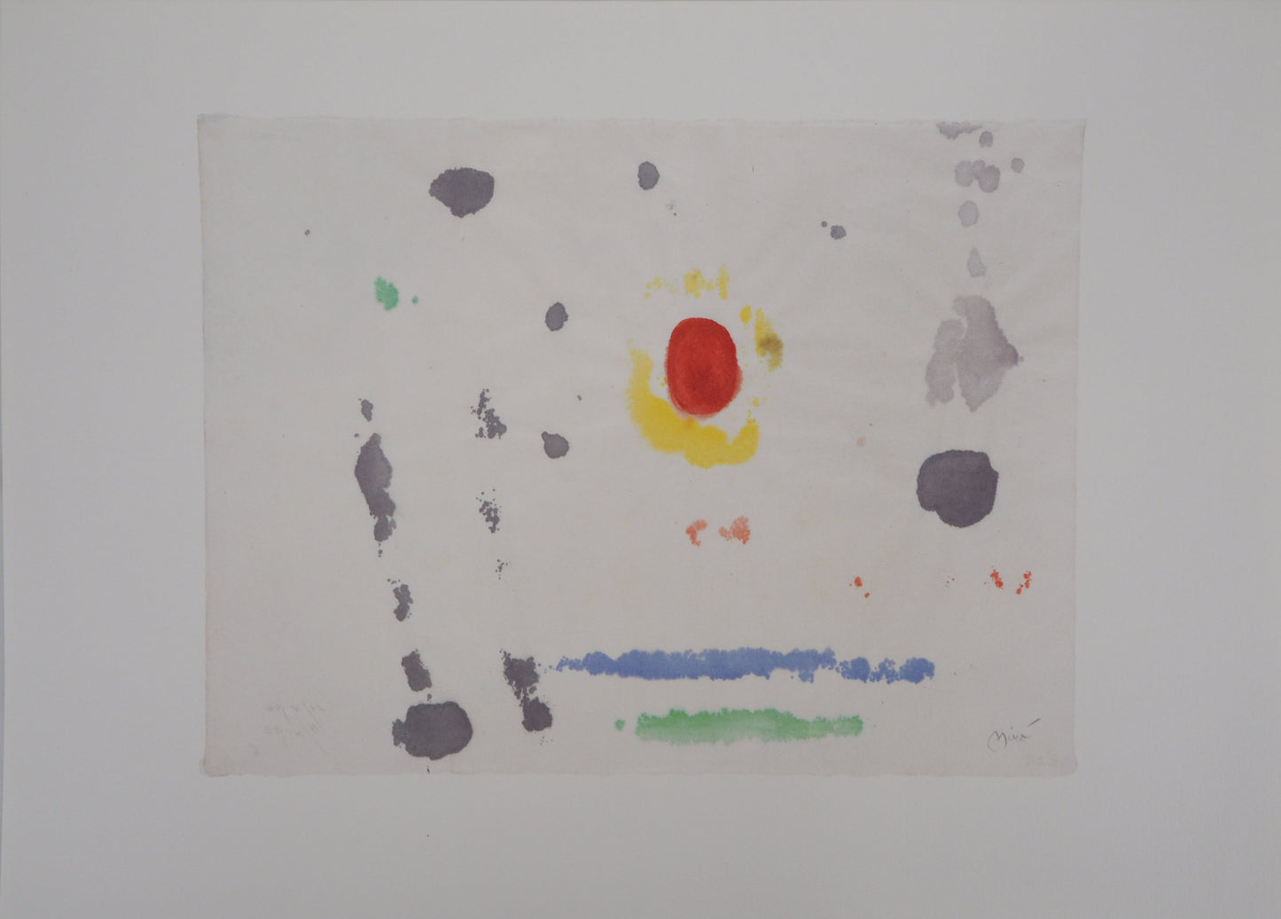 Joan MIRO : Soleil levant - Lithographie signée