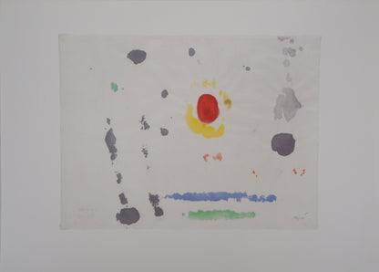 Joan MIRO : Soleil levant - Lithographie signée