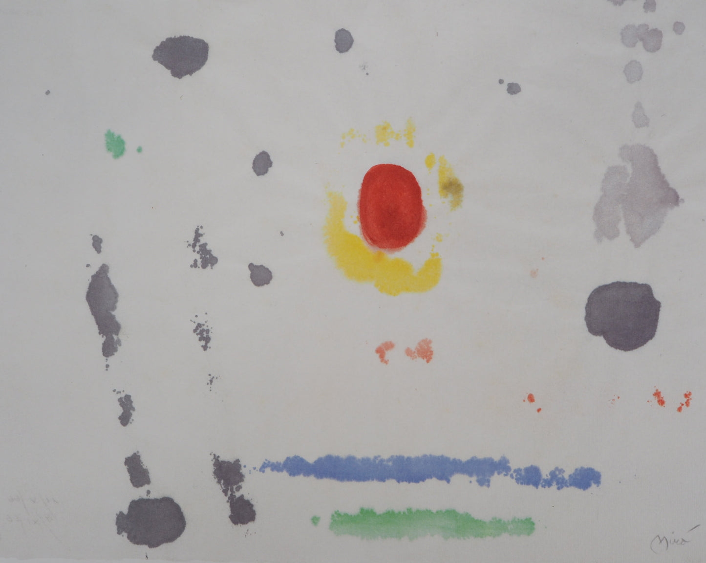 Joan MIRO : Soleil levant - Lithographie signée