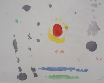 Joan MIRO : Soleil levant - Lithographie signée