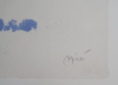 Joan MIRO : Soleil levant - Lithographie signée