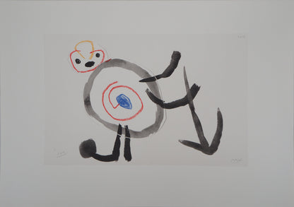 Joan MIRO: Surrealist bird - Signed lithograph