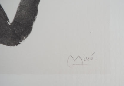 Joan MIRO: Surrealist bird - Signed lithograph