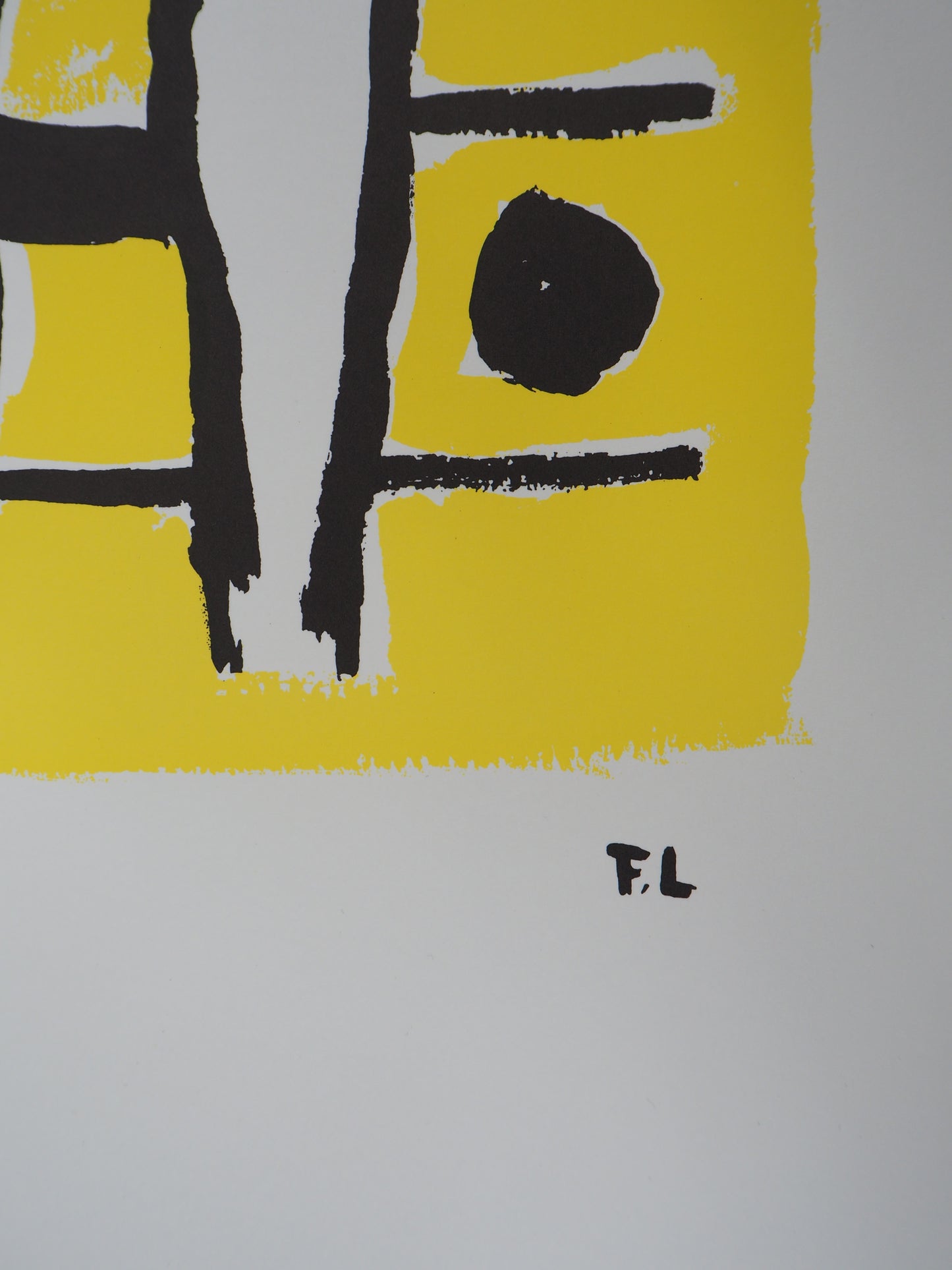Fernand LEGER : Couple amoureux et cheval - Lithographie signée