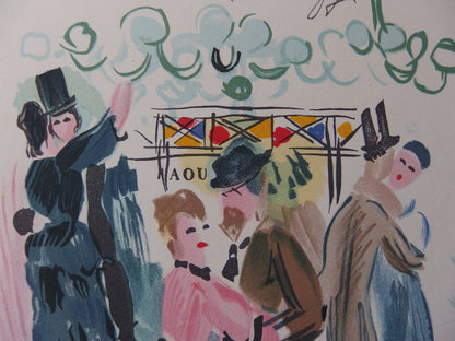 Raoul DUFY : Hommage à Renoir - Lithographie signée