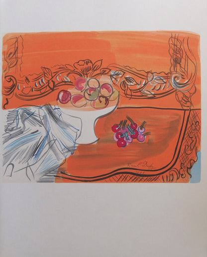 Raoul DUFY : Nature morte aux fruits - Lithographie signée