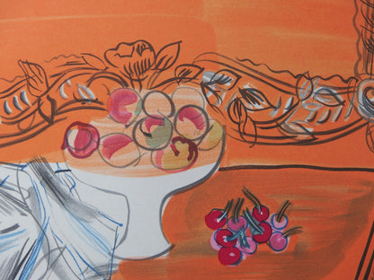 Raoul DUFY : Nature morte aux fruits - Lithographie signée