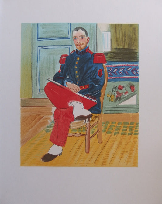Raoul DUFY : Le flûtiste - Lithographie en couleurs