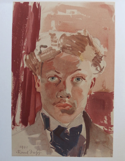 Raoul DUFY : Autoportrait - Lithographie signée