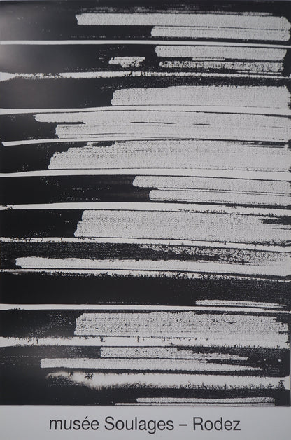 Pierre SOULAGES: Ink 1995 - Original poster