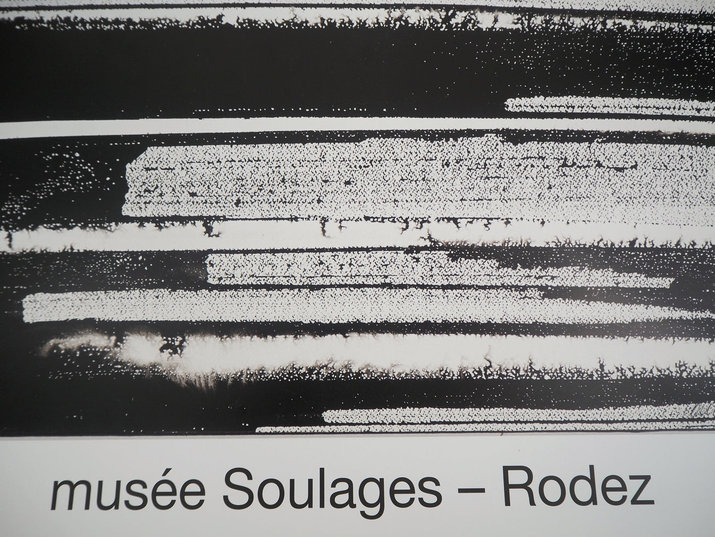 Pierre SOULAGES: Ink 1995 - Original poster