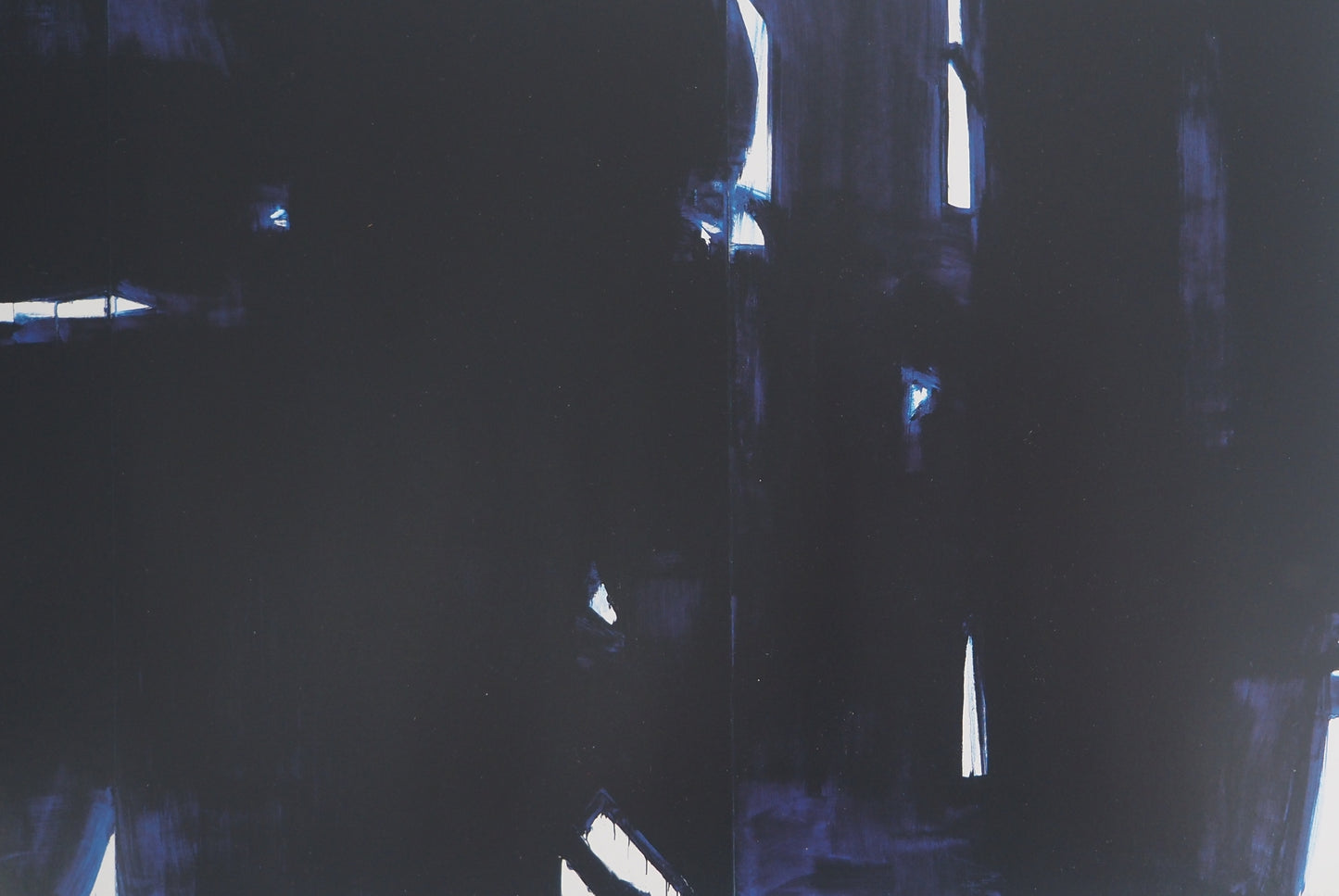 Pierre SOULAGES : Peinture 3 juin 1967 - Affiche originale signée