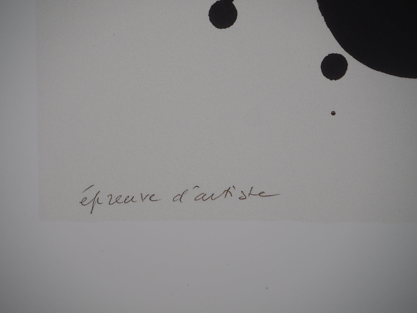 Pierre SOULAGES: Lithograph n°29 - Original signed poster