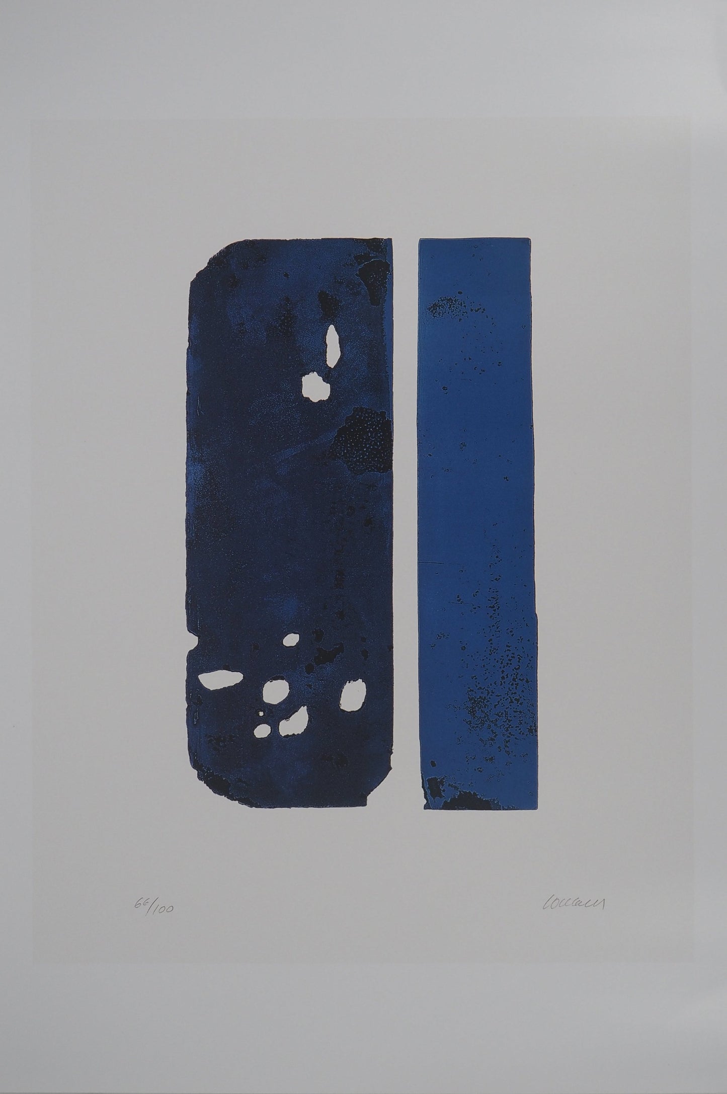 Pierre SOULAGES: Etching XXX - Original signed poster