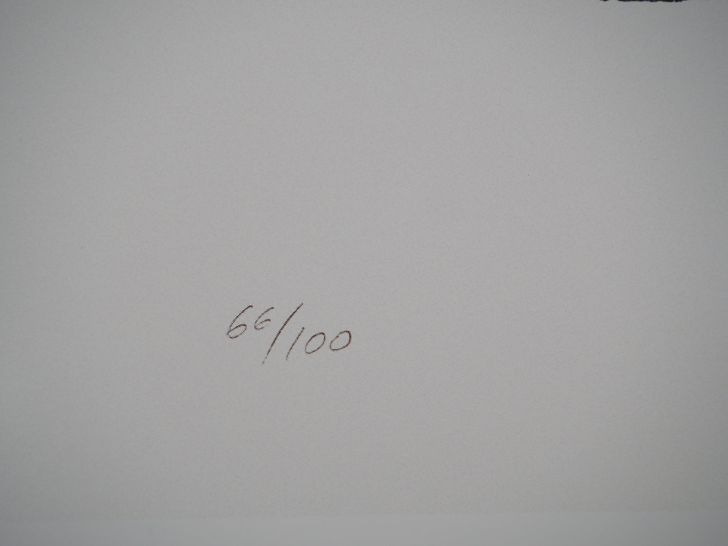 Pierre SOULAGES: Etching XXX - Original signed poster