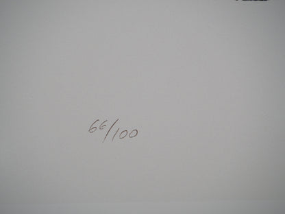 Pierre SOULAGES: Etching XXX - Original signed poster