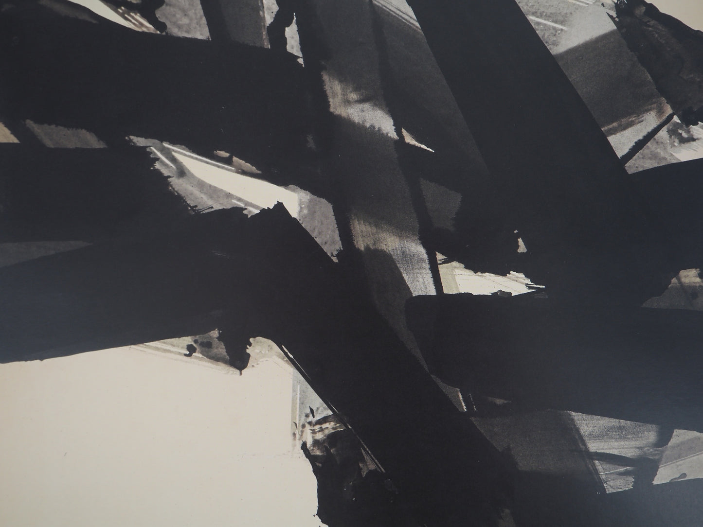Pierre SOULAGES: Ink 1961 - Original signed poster