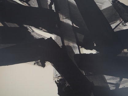 Pierre SOULAGES: Ink 1961 - Original signed poster