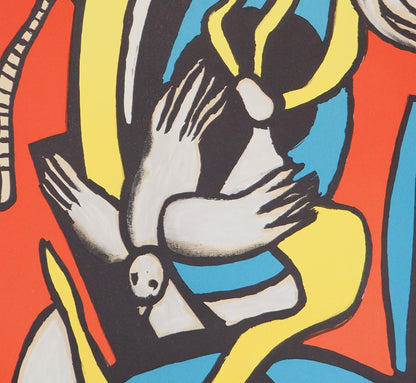 Fernand LEGER : Les oiseaux - Lithographie offset