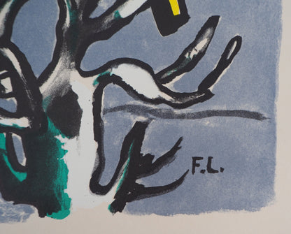 Fernand LEGER : Les constructeurs - Lithographie signée