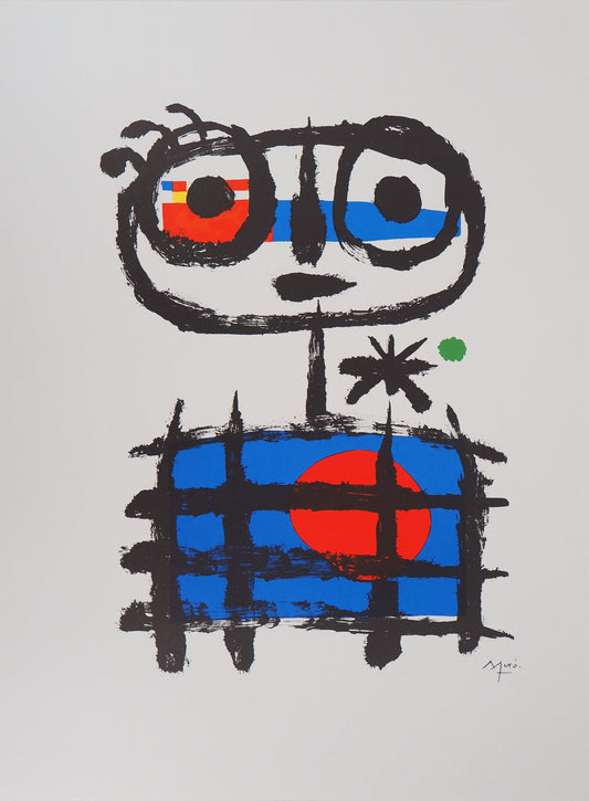 Joan MIRO : Garçon imaginaire - Lithographie signée