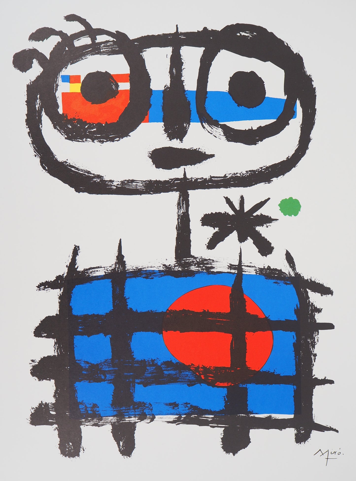 Joan MIRO : Garçon imaginaire - Lithographie signée