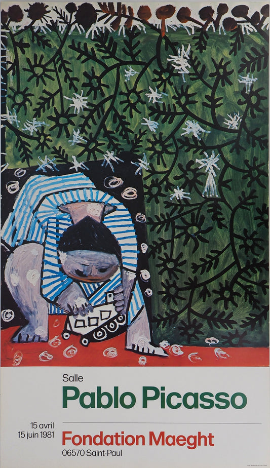 Pablo PICASSO : Claude en marinière - Affiche originale