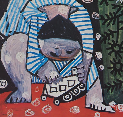 Pablo PICASSO : Claude en marinière - Affiche originale