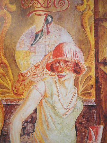 Otto DIX : Metropolis - Affiche originale