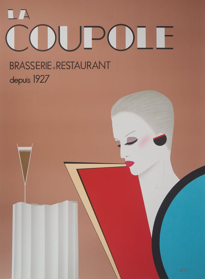 RAZZIA : La Coupole - Lithographie originale signée