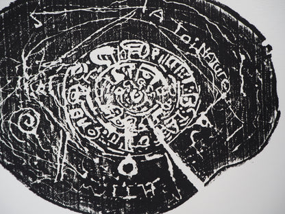 Ladislas KIJNO : A toi nature - Gravure originale signée